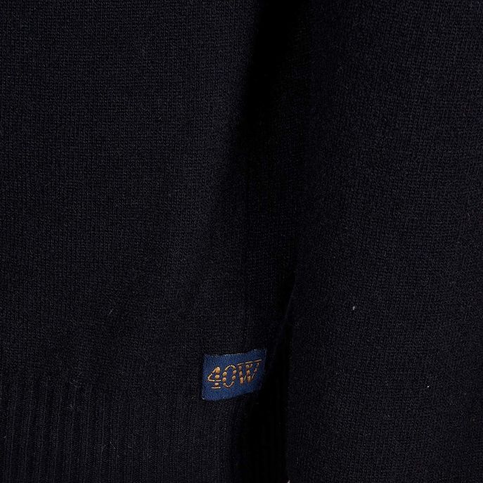 WOOL BLEND ELLIOT TURTLENECK Man Black